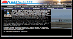 Desktop Screenshot of northshorebungalows.com